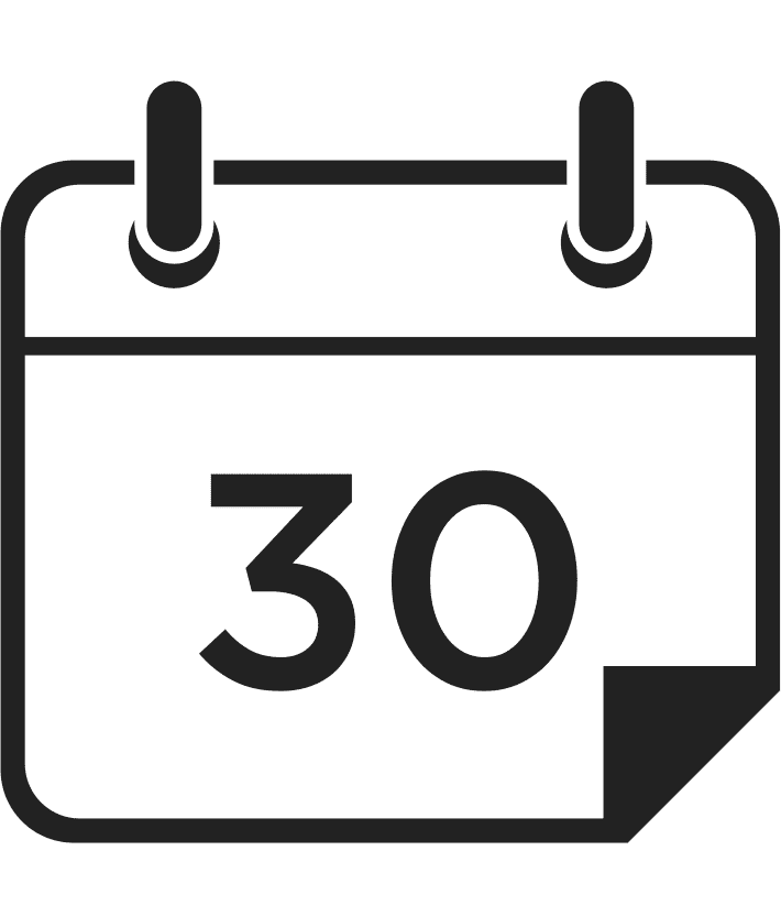 30 DAY GUARANTEE