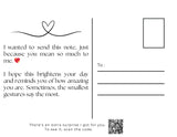 PROMOTIONAL POST CARD Maxus Beauty 