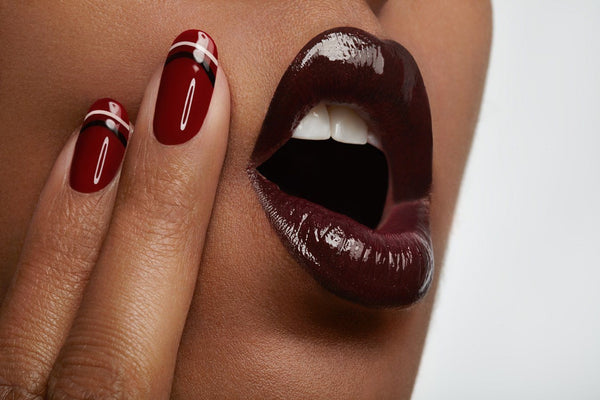 Admired nail polish - rich, lustful bordeaux Nail Lacquer Maxus Nails 