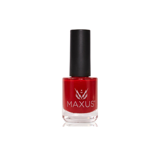 Inspired nail polish - rich boldly energetic primary red Nail Lacquer Maxus Nails 