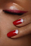 Inspired nail polish - rich boldly energetic primary red Nail Lacquer Maxus Nails 