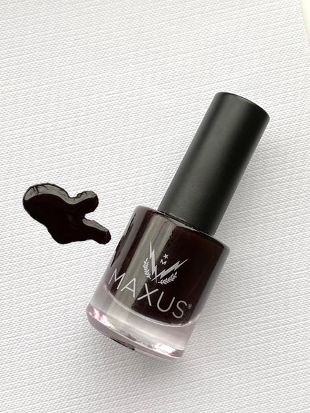 Respected nail polish - rich bold stately, majestic merlot. Nail Lacquer Maxus Nails 